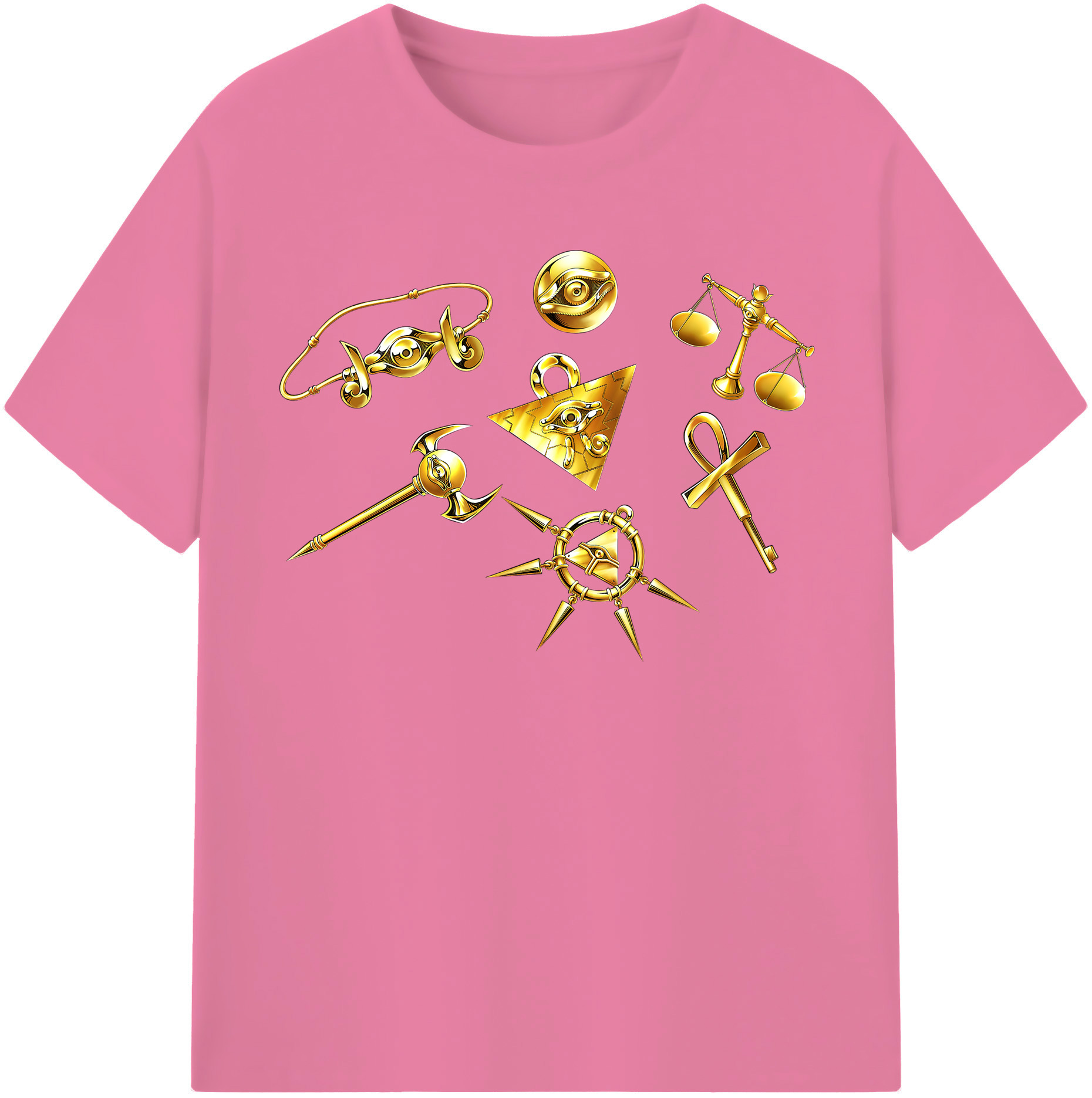 （画像用） 遊☆戯☆王 Yu-Gi-Oh! 綿100％半袖Tシャツ（フロントプリント）